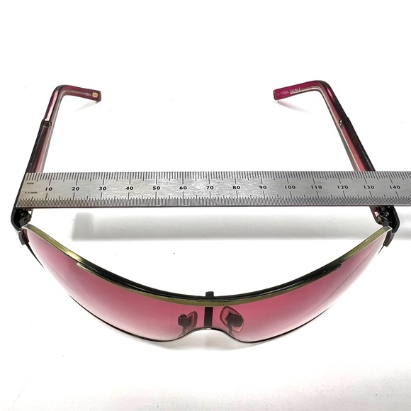 RARE Fossil Sunglasses CORY MS3911 710 Pink Lenses Scratched - Picture 9 of 9